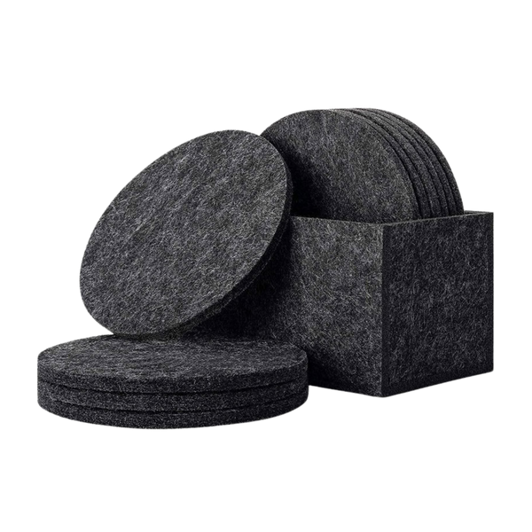 Round Felt Coasters (Deliver in 4-6 weeks)