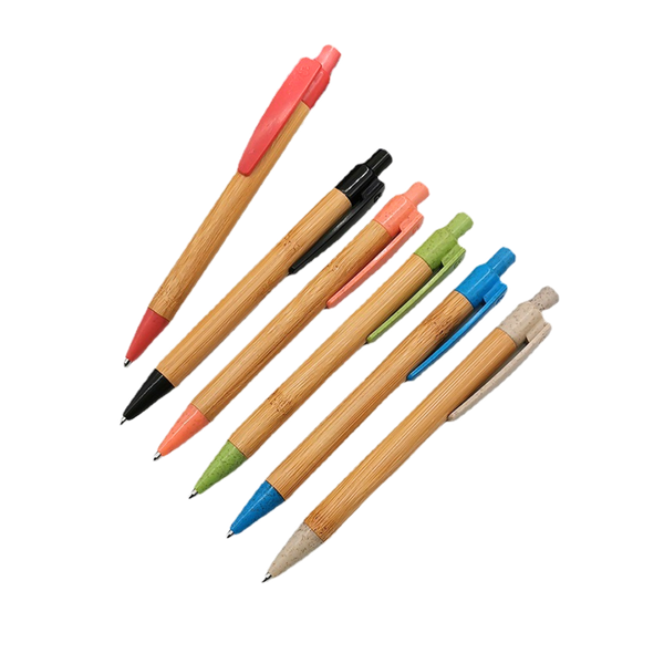Eco Wheat Straw and Bamboo Pen (Deliver in 4-6 weeks)
