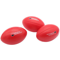 Glossy Rugby Design Stress Ball
