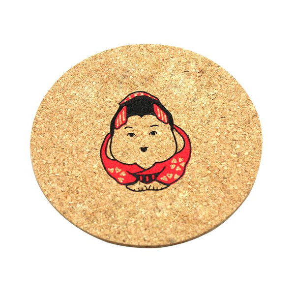 Round Cork Coaster