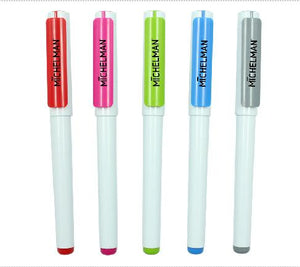 Gel Pen With Removable Cap And Coloured Clip