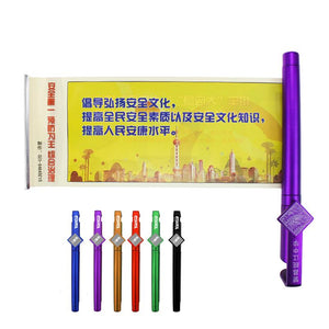 Clicker Gel Pen with Mobile Phone Holder
