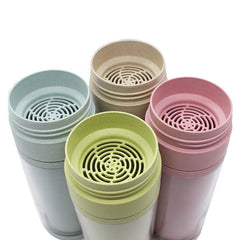 Portable Clear Insulated Tea Cup