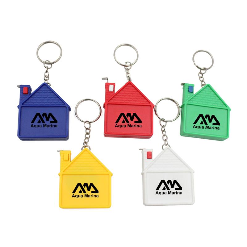 House Keychain With Tape Measure – I Want Gift