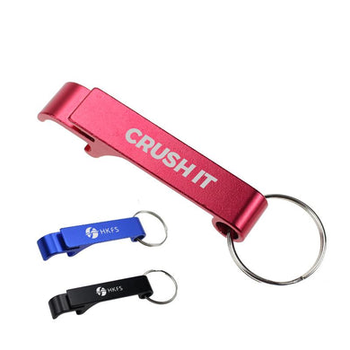 Aluminum Bottle Opener Keychain