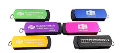 4GB Rotating USB Thumbdrive With Coloured Body