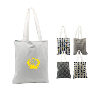 Double-Sided Cotton Tote Bag