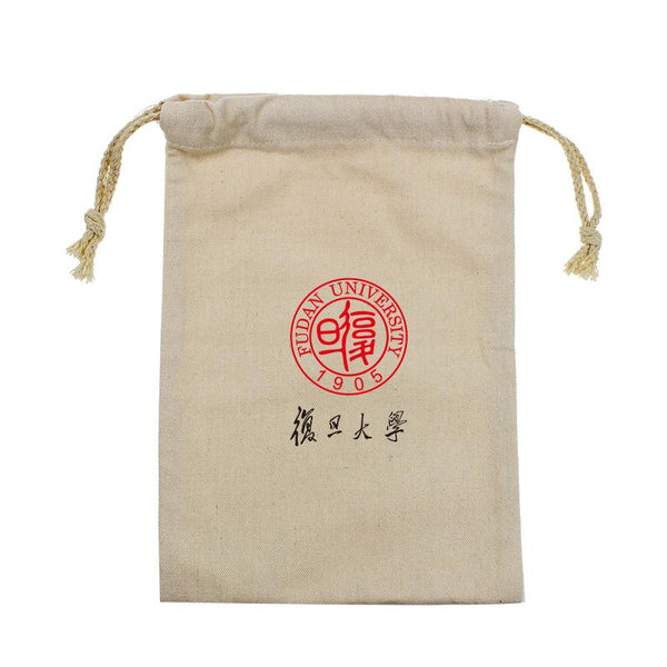 Small Cotton Drawstring Pouch 19*28cm