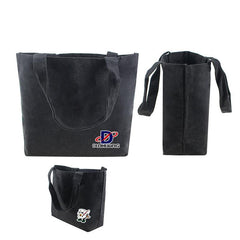 Black Canvas Tote Bag 30*20*10cm