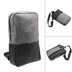 Crossbody Backpack with Wide Shoulder Strap