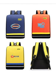 School Backpack with Side Pockets