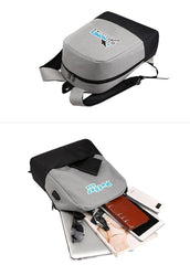 Backpack with Concealed Pocket