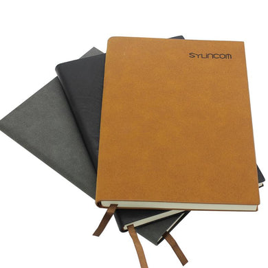 Notebook With Textured Pu Leather Cover