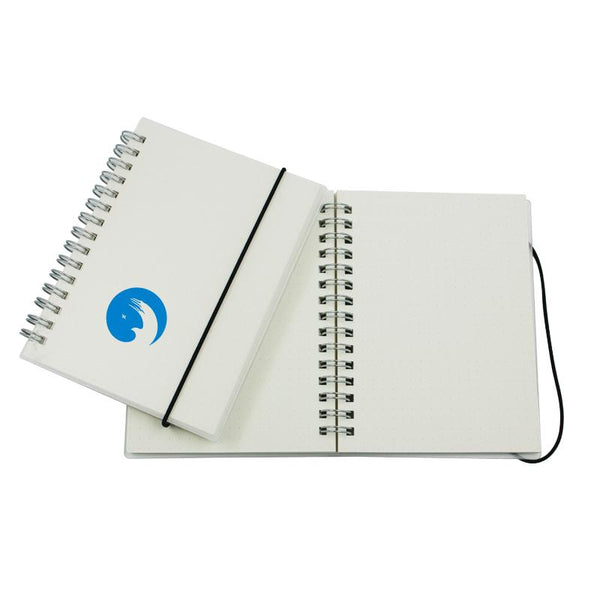 A6 Notebook With Clear Cover And Dot Grid Pages