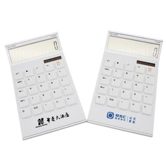 Office Calculator With White Buttons