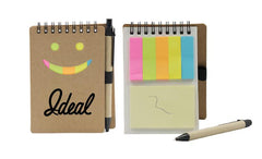 Smiley Face Design Notepad Set