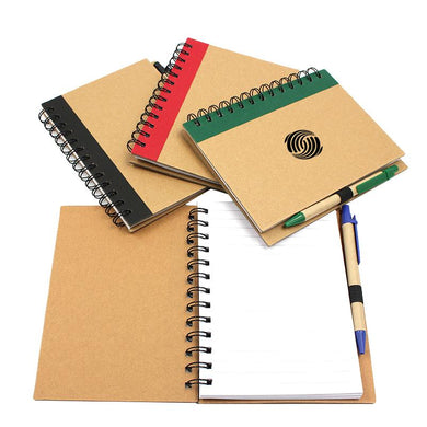 Eco-Friendly Notebook With Coloured Left Margin