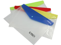 Envelope-Style A4 Document Holder With Clear Body