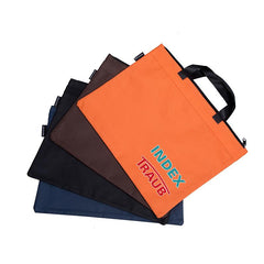 Double Layer Zip File Bag