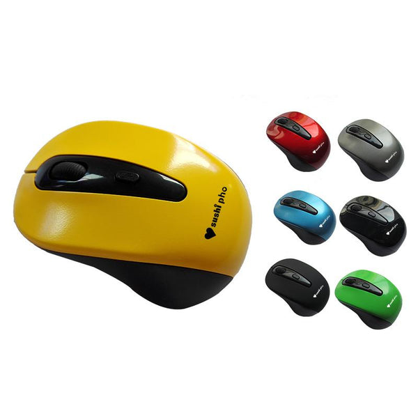 Wireless Mouse With Comfortable Hand Grip