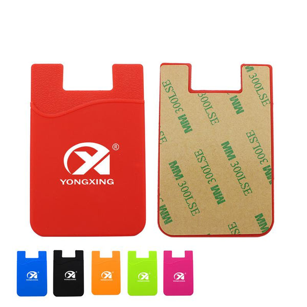 Self-Adhesive Silicon Card Holder