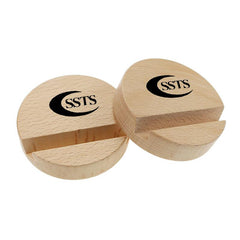 Round Wood Mobile Phone Holders