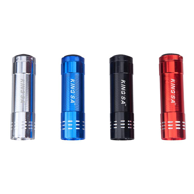 Mini Led Torch Light With Silver Ring Design – I Want Gift
