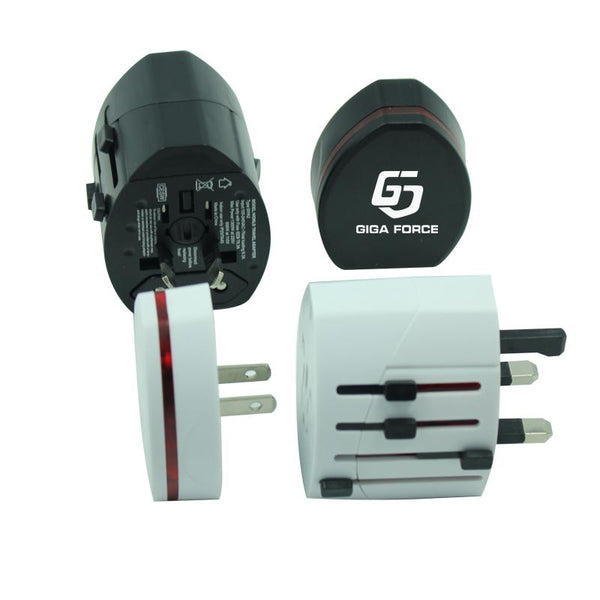 Universal Power Adapter With 4 Plug Types