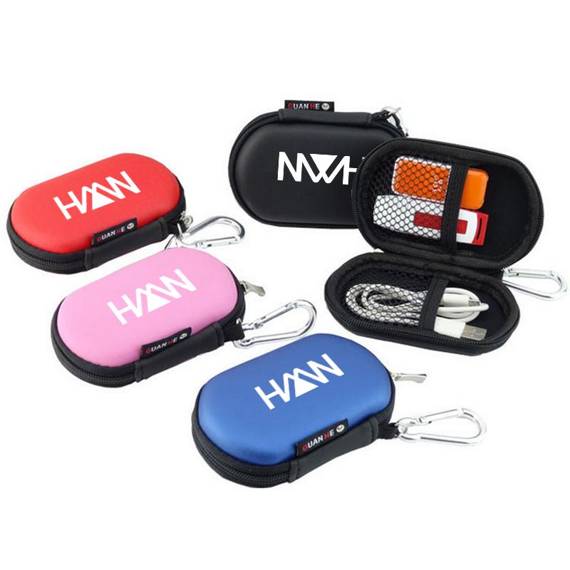 Oval Zippered Hard Shell Case – I Want Gift