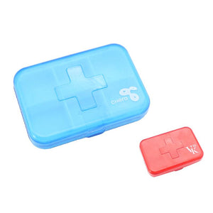Pill Box With First Aid Logo On Cover