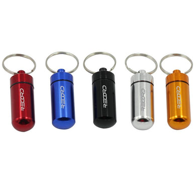 Keychain With Pill Vial