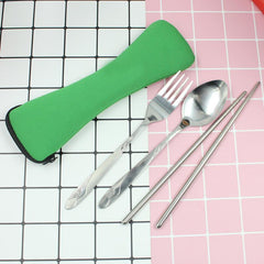 Portable 3-Piece Cutlery Set
