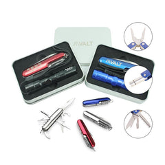 Torch Light And Multi-Tool Set In Box