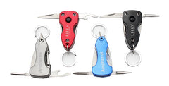 Keychain With 7-In-1 Multi-Tool Set