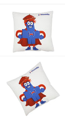 Short Plush Square Pillows