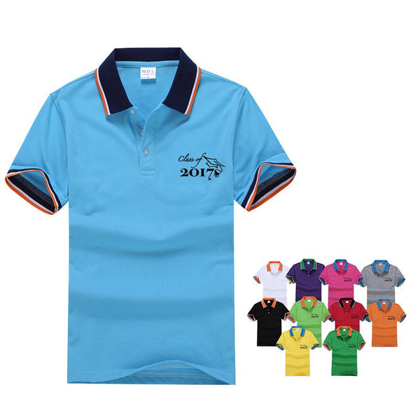 Short-Sleeved Polo Shirt With Collar And Sleeve Edge In Contrasting Colour