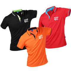 Short-Sleeved Polo Shirt With Coloured Inner Collar, Inner Placket, Collar And Sleeve Edge