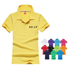 Pure Cotton Short-Sleeved Polo Shirt