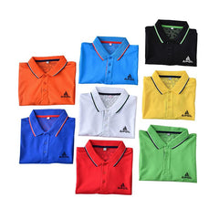 Polo Shirt with Stripe Accent