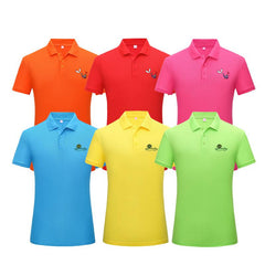 Solid Colour Womens Polo Shirt