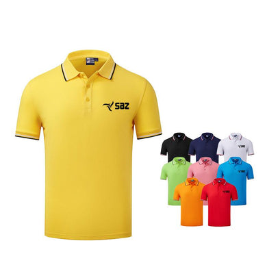 Childrens Polo Shirt With Stripe Accent
