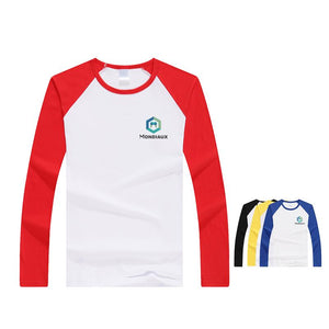 Mens Raglan Long Sleeves Shirt