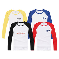 Womens Raglan Long Sleeves Shirt