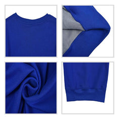 Soft Round Neck Solid Color Sweater