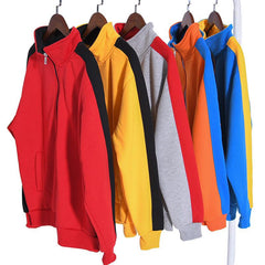 Zippered Long-Sleeved Jacket For Sports