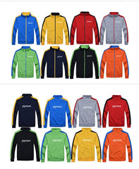 Zippered Long-Sleeved Jacket For Sports