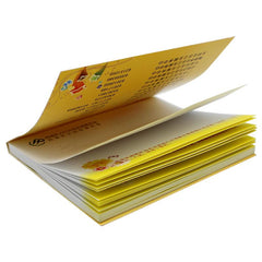 Rectangular Sticky Notepad With Colourful Cover