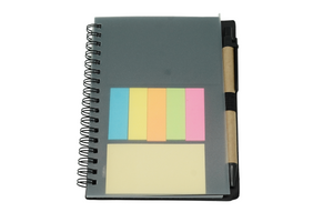 A5 wire-o Notebook with Post It One Dollar Only