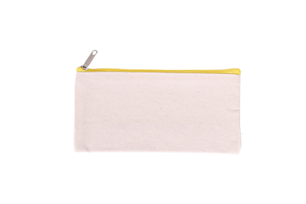 Canvas Pencil Case with Zip