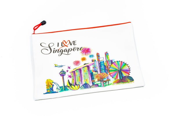 Singapore Design A4 Zip Case